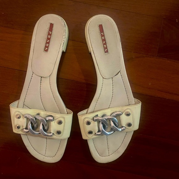 Prada sandals. Sz 10 - Picture 1 of 4